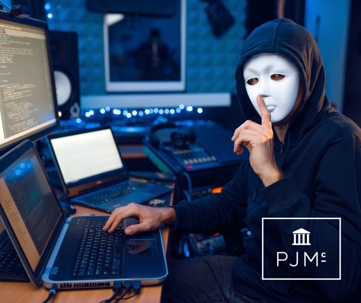 hacker wearing mask
